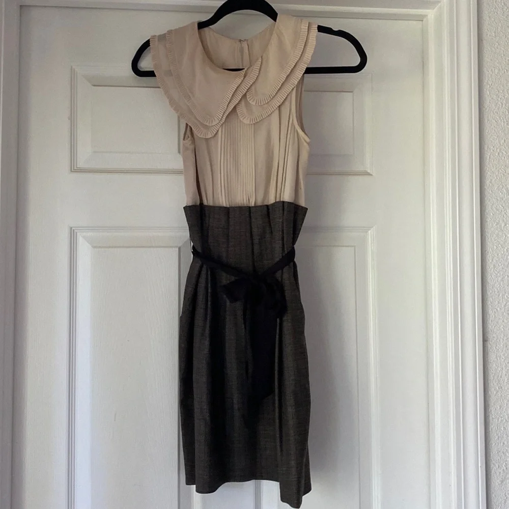 BCBGMAZAZRIA | Colorblock Belted Dress | Size 0